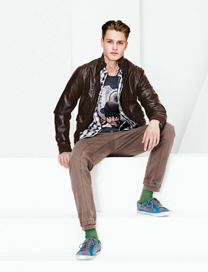Benetton 2011-2012 Fall Winter Mens Collection: Designer Denim Jeans Fashion: Season Lookbooks, Ad Campaigns and Linesheets