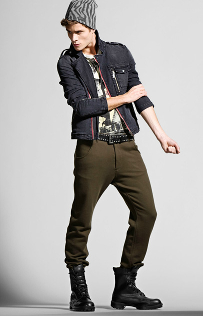 Love Moschino 2011-2012 Pre Fall Winter Mens Lookbook: Designer Denim Jeans Fashion: Season Lookbooks, Ad Campaigns and Campaigns