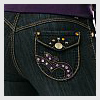 Apple Bottoms by Nelly Womens Apple Studded PU Skinny Jean: 2009 Fall Collection: DesignerDenimJeansFashion: Designer Fashion Clothing Trends Blog. Denim Jeans News Magazine