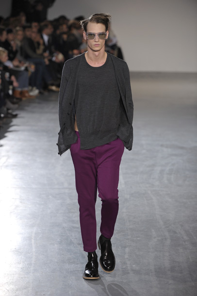 Acne Studios: Mens 2011-2012 Fall Winter Runway Images Paris: Designer Denim Jeans Fashion: Season Collections, Campaigns and Lookbooks