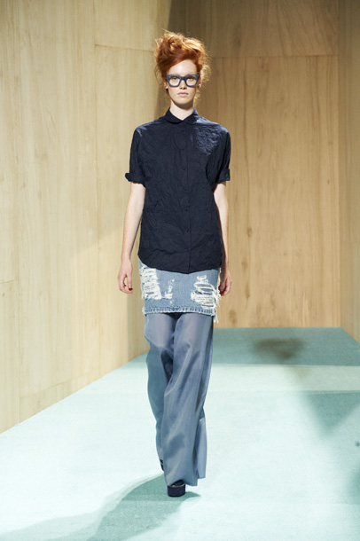 Acne 2012 Pre Spring Summer Womens Resort Collection: Designer Denim Jeans Fashion: Season Lookbooks, Runways, Ad Campaigns and Linesheets