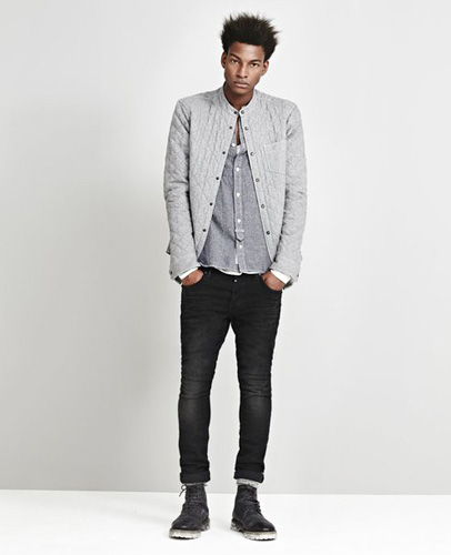 AllSaints 2011-2012 Fall Winter Mens Collection: Designer Denim Jeans Fashion: Season Lookbooks, Ad Campaigns and Linesheets