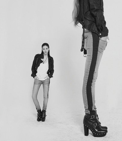 A.Y. Not Dead 2011-2012 Fall Winter Womens Collection: Designer Denim Jeans Fashion: Season Campaigns, Lookbooks and Linesheets