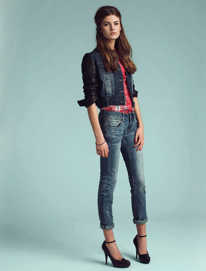 Blend She 2011-2012 Fall Winter Collection: Designer Denim Jeans Fashion: Season Lookbooks, Ad Campaigns and Linesheets