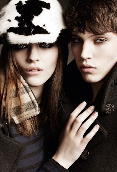 Burberry 2011-2012 Fall Winter Campaign: Designer Denim Jeans Fashion: Season Collections, Campaigns and Lookbooks