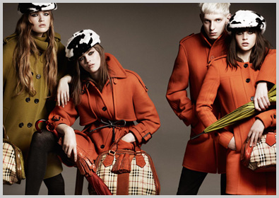 Burberry 2011-2012 Fall Winter Campaign