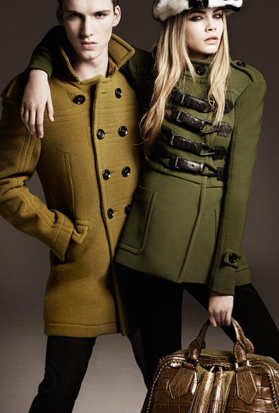 Burberry 2011-2012 Fall Winter Campaign: Designer Denim Jeans Fashion: Season Collections, Campaigns and Lookbooks