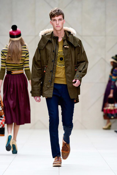 Burberry Prorsum 2012 Spring Summer Mens Runway Collection: Designer Denim Jeans Fashion: Season Lookbooks, Runways, Ad Campaigns and Linesheets