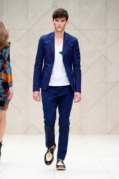 Burberry Prorsum 2012 Spring Summer Mens Runway Collection: Designer Denim Jeans Fashion: Season Lookbooks, Runways, Ad Campaigns and Linesheets