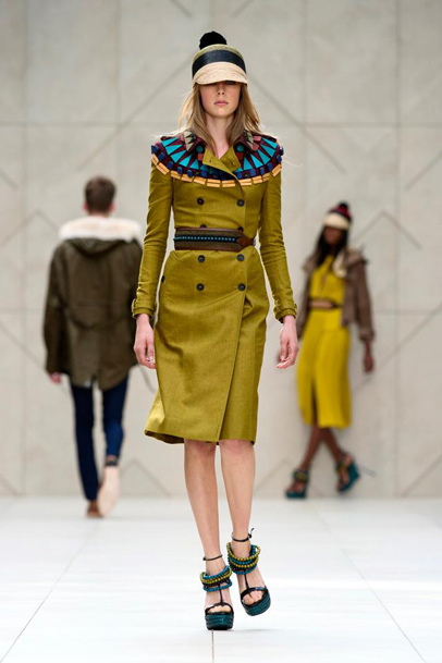 Burberry Prorsum 2012 Spring Summer Womens Runway Collection: Designer Denim Jeans Fashion: Season Lookbooks, Runways, Ad Campaigns and Linesheets