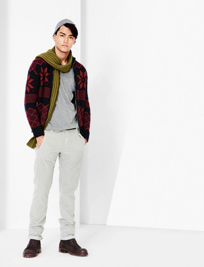 Benetton 2011-2012 Fall Winter Mens Collection: Designer Denim Jeans Fashion: Season Lookbooks, Ad Campaigns and Linesheets