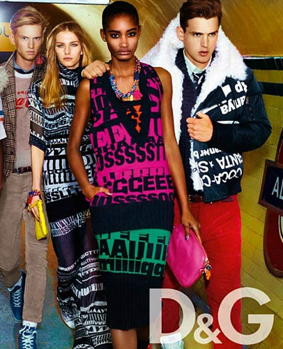 D&G by Dolce&Gabbana: 2012 Winter Ad Campaign Preview: Designer Denim Jeans Fashion: Season Lookbooks, Collections and Linesheets