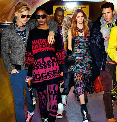D&G by Dolce&Gabbana: 2012 Winter Ad Campaign Preview: Designer Denim Jeans Fashion: Season Lookbooks, Collections and Linesheets