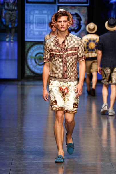 D&G 2012 Spring Summer Mens Runway Collection: Designer Denim Jeans Fashion: Season Lookbooks, Ad Campaigns and Linesheets