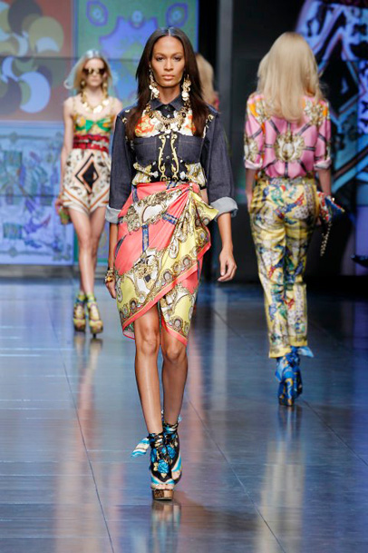 D&G 2012 Spring Summer Womens Runway Collection – Designer Denim Jeans ...