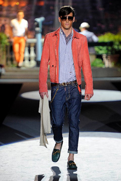 Dsquared2 2012 Spring Summer Mens Runway Collection: Designer Denim Jeans Fashion: Season Lookbooks, Ad Campaigns and Linesheets