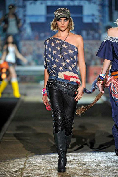 Dsquared2 2012 Spring Summer Womens Runway Collection: Designer Denim Jeans Fashion: Season Lookbooks, Ad Campaigns and Linesheets