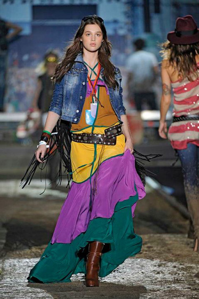 Dsquared2 2012 Spring Summer Womens Runway Collection: Designer Denim Jeans Fashion: Season Lookbooks, Ad Campaigns and Linesheets