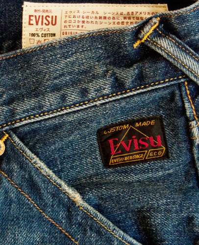 Evisu 2011-2012 Fall Winter Heritage Collection: Designer Denim Jeans Fashion: Season Collections, Lookbooks, Ad Campaigns and Linesheets