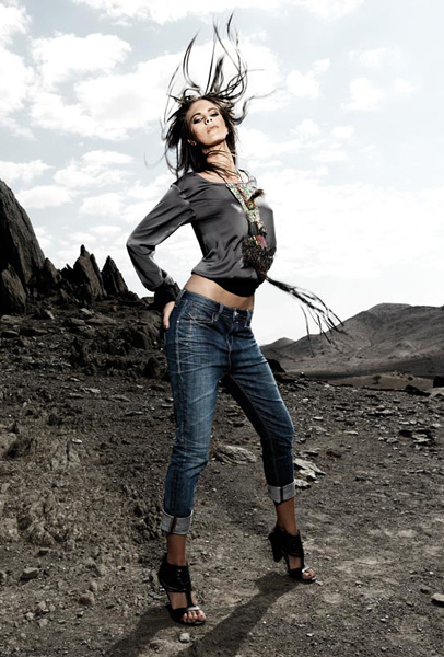 Fornarina Jeans Fabulous Legs 2012 Spring Summer Ad Campaign: Designer Denim Jeans Fashion: Season Collections, Runways, Lookbooks and Linesheets