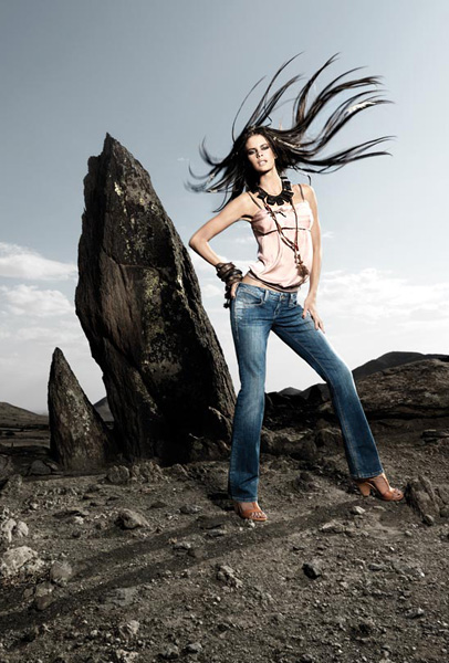 Fornarina Jeans Fabulous Legs 2012 Spring Summer Ad Campaign: Designer Denim Jeans Fashion: Season Collections, Runways, Lookbooks and Linesheets