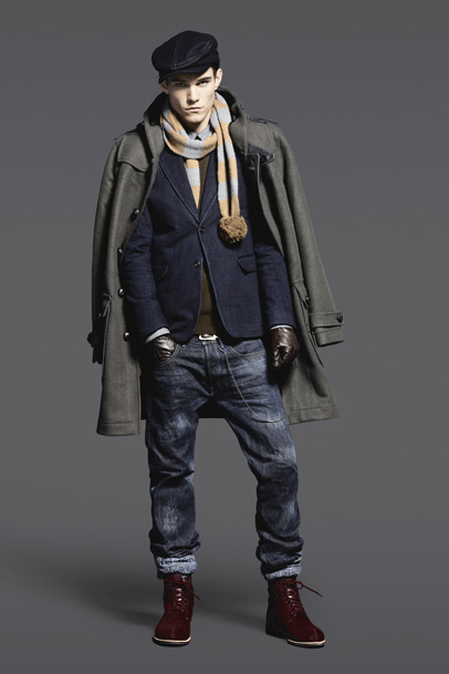 G-Star RAW Mens: 2011-2012 Fall Winter Collection: Designer Denim Jeans Fashion: Season Lookbooks, Ad Campaigns and Linesheets