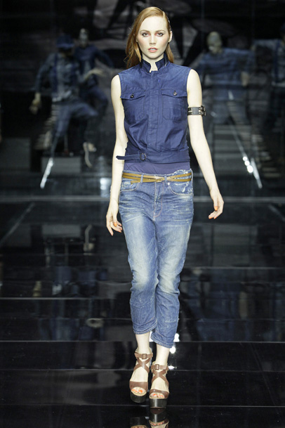 G-Star RAW 2012 Spring Summer Womens Runway Collection: Designer Denim Jeans Fashion: Season Lookbooks, Ad Campaigns and Linesheets