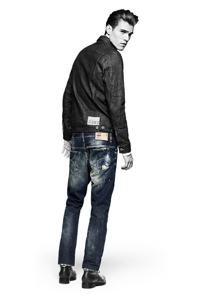 G-Star RAW 2011-2012 Fall Winter Style Neutral 3301 Mens Collection: Designer Denim Jeans Fashion: Season Lookbooks, Ad Campaigns and Linesheets