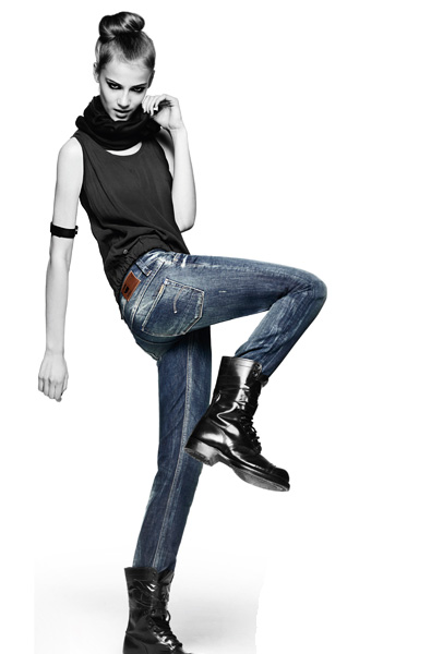 G-Star RAW 2011-2012 Fall Winter Style Neutral 3301 Womens Collection: Designer Denim Jeans Fashion: Season Lookbooks, Ad Campaigns and Linesheets