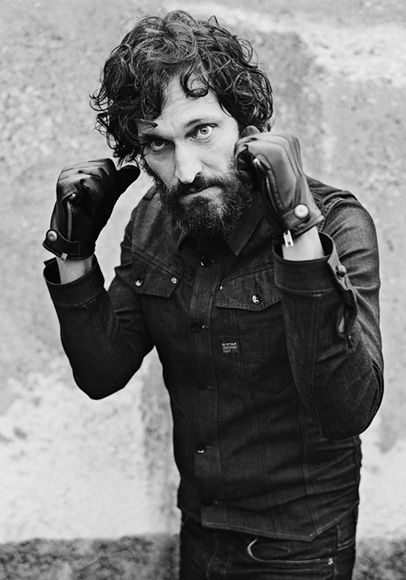 Vincent Gallo in G-Star RAW 2011-2012 Fall Winter Campaign: Designer Denim Jeans Fashion: Season Lookbooks, Ad Campaigns and Linesheets