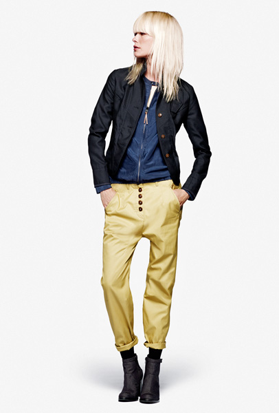 G-Star RAW 2012 Spring Womens Collection: Designer Denim Jeans Fashion: Season Lookbooks, Runways, Ad Campaigns and Linesheets