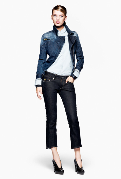 G-Star RAW 2012 Spring Womens Collection: Designer Denim Jeans Fashion: Season Lookbooks, Runways, Ad Campaigns and Linesheets
