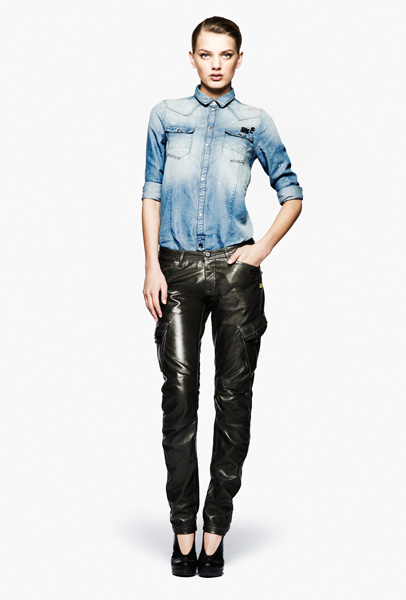 G-Star RAW 2012 Spring Womens Collection: Designer Denim Jeans Fashion: Season Lookbooks, Runways, Ad Campaigns and Linesheets