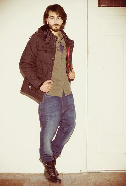 gsus 2011-2012 Fall Winter Mens Collection: Designer Denim Jeans Fashion: Season Lookbooks, Ad Campaigns and Linesheets