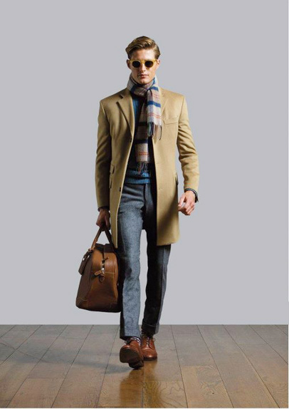 Hackett discount camel coat