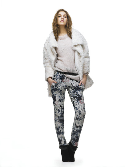 IRO 2011-2012 Fall Winter Womens Collection: Designer Denim Jeans Fashion: Season Lookbooks, Ad Campaigns and Linesheets