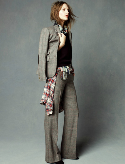 J.Crew Collection 2011-2012 Winter Holiday Lookbook: Designer Denim Jeans Fashion: Season Collections, Ad Campaigns and Linesheets