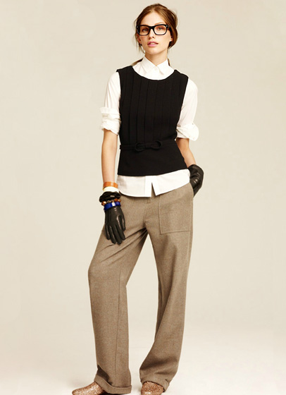 J.Crew 2011 Fall Womens Lookbook: Designer Denim Jeans Fashion: Season Collections, Ad Campaigns and Linesheets