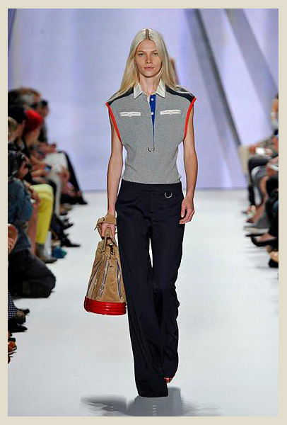 Lacoste 2012 Spring Summer Womens Runway Collection: Designer Denim Jeans Fashion: Season Lookbooks, Ad Campaigns and Linesheets