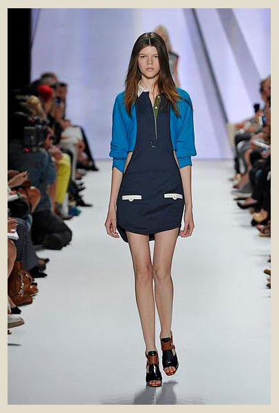 Lacoste 2012 Spring Summer Womens Runway Collection: Designer Denim Jeans Fashion: Season Lookbooks, Ad Campaigns and Linesheets