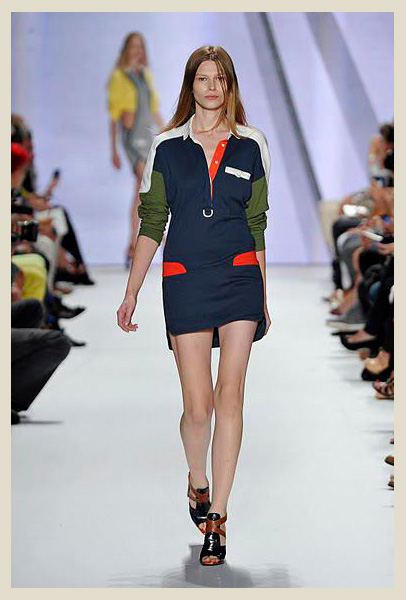 Lacoste 2012 Spring Summer Womens Runway Collection: Designer Denim Jeans Fashion: Season Lookbooks, Ad Campaigns and Linesheets