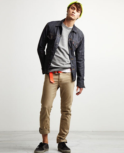 Levi's 2011 Fall Lookbook: Designer Denim Jeans Fashion: Season Collections, Ad Campaigns and Linesheets