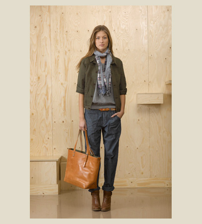 Levi's Made & Crafted 2011-2012 Fall Winter Womens Collection: Designer Denim Jeans Fashion: Season Collections, Ad Campaigns and Linesheets