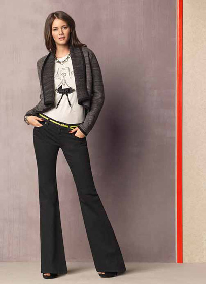 LOFT by Ann Taylor 2011 Fall Collection: Designer Denim Jeans Fashion: Season Lookbooks, Ad Campaigns and Linesheets