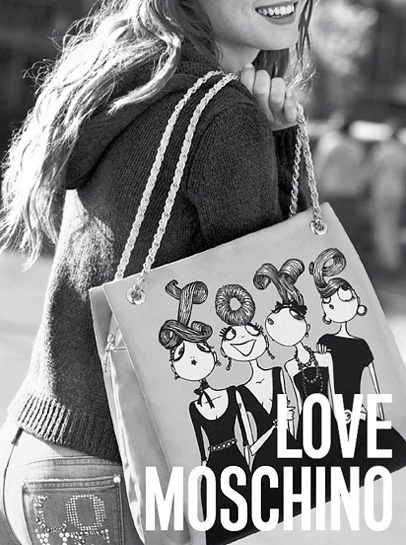 Love Moschino 2011-2012 Fall Winter Campaign: Designer Denim Jeans Fashion: Season Collections, Lookbooks and Linesheets