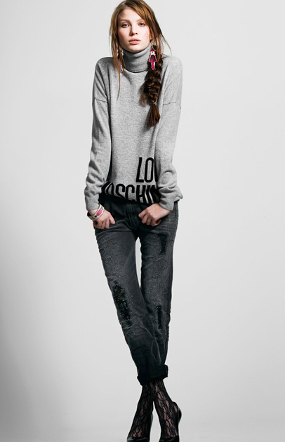 Love Moschino 2011-2012 Pre Fall Winter Womens Lookbook: Designer Denim Jeans Fashion: Season Lookbooks, Ad Campaigns and Campaigns