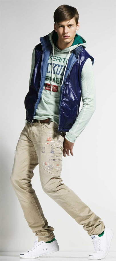 Love Moschino 2012 Pre Spring Summer Mens Lookbook: Designer Denim Jeans Fashion: Season Lookbooks, Ad Campaigns and Linesheets