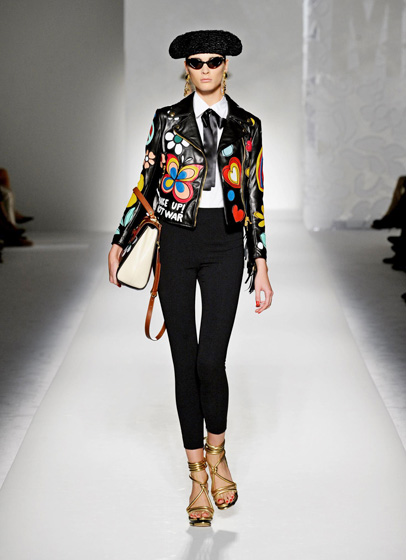 Moschino 2012 Spring Summer Womens Runway Collection: Designer Denim Jeans Fashion: Season Lookbooks, Ad Campaigns and Linesheets