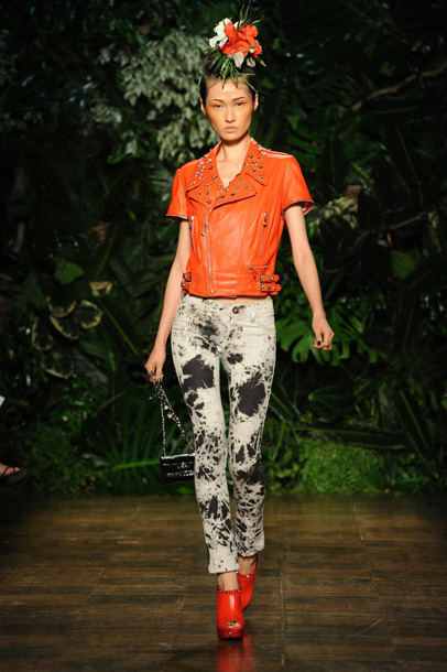 Philipp Plein 2012 Spring Summer Womens Runway Collection: Designer Denim Jeans Fashion: Season Lookbooks, Ad Campaigns and Linesheets