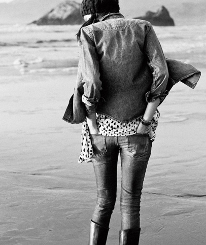 Quiksilver 2011-2012 Fall Winter Womens Collection: Designer Denim Jeans Fashion: Season Lookbooks, Ad Campaigns and Linesheets